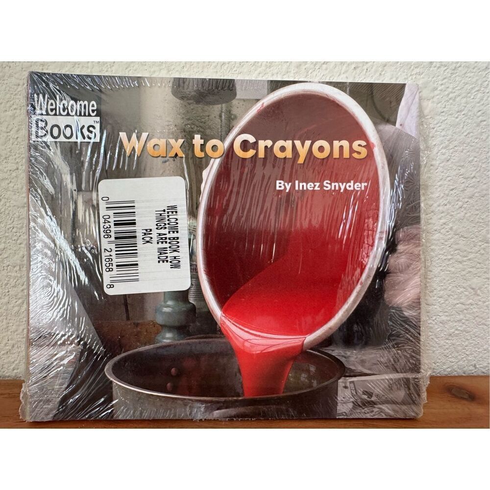 Wax to Crayons sealed book arts & crafts educational hobby New